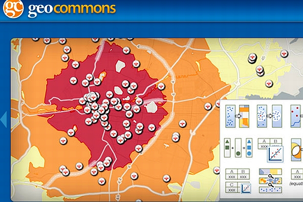 Darmowe programy do robienia map: GeoCommons
